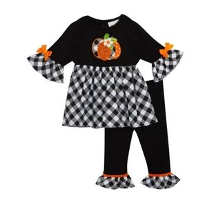 24m Rare Editions Pumpkin outfit and Carters 24m pumpkin ha